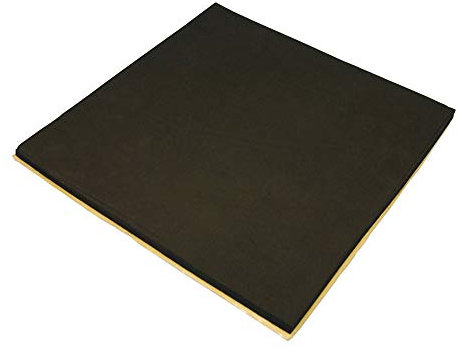 RACEFOXX Sitzauflage, Moosgummi Auflage, Zuschnitt, Schaumstoff, Moos Gummi, selbstklebend, 15mm, 39 x 49 cm