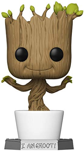 Funko Pop! Marvel: Guardians of The Galaxy - 18 Dancing Groot - Guardianes de la Galaxia - Figura de Vinilo Coleccionable - Idea de Regalo- Mercancia Oficial - Juguetes para Niños y Adultos