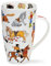 HE-HORS-XX - Tazza in porcellana fine con cavallo cavallo cavallo cavallo - forma Henley 0,6 l