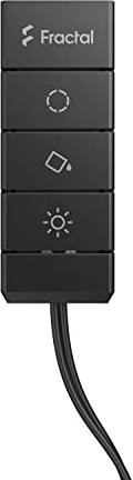 Fractal Design Adjust 2 Manual ARGB Controller for All Standard 5V ARGB LED Fans Strips and Devices Chaining Y-Cable Adapter Included