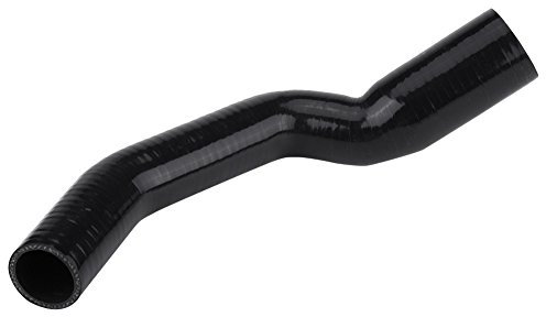 Ladeluftkühler Turboschlauch, Auto AGR Boost Silikonschlauch 1222831 Passend für Ford Mondeo MK3 2.0L & 2.2L TDCi 01-07, Schwarzer Ladeluftkühler Ladeschlauch