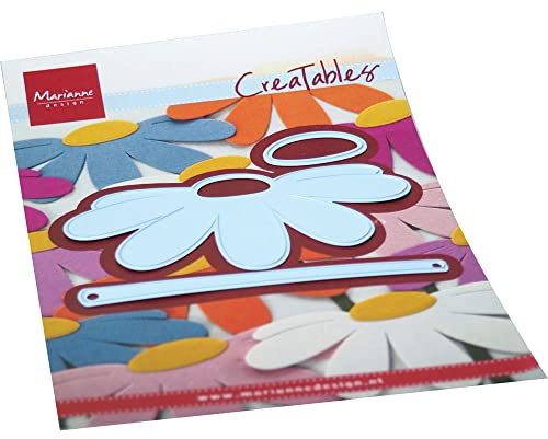 Marianne Design Creatables, Gänseblümchen, für Papier-Bastelprojekte, Hellblau, Einheitsgröße