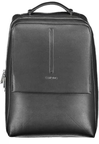 Calvin Klein Herren MEDIAN Squared Flap BP K50K510016 Rucksäcke, Schwarz (Ck Black)