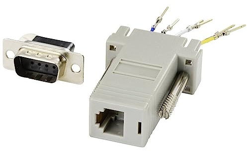TRU COMPONENTS D-SUB Adapter D-SUB-Stecker 9pol. - RJ12-Buchse 1St.