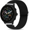 Blueshaweu für Fossil Gen 6 Wellness Armband, Einstellbar Stoff Armbänder, Weich und Dehnbar Elastizität Ersatzband für Fossil Gen 6 44mm Wellness Smart Watch (schwarz)