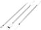 Lot de 3 spudgers en métal, outil de réparation d'ouverture de téléphone portable en métal à double extrémité en acier inoxydable, barre de démontage fine pour l'électronique, le téléphone portable, l