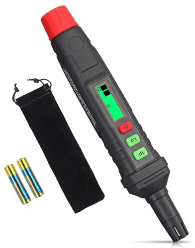 ALLmeter Detector de Gas Natural Portátil, Detector de Fugas de Gas con Alarma Auditiva y Visual para Metano Propano Monóxido de Carbono Fuga de Gas Combustible de Casa
