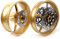 Arashi Vorne Hinten Felge + Bremsscheibe Rotors für Daytona 675 06-12 Street Triple 675 07-12/Daytona 675R 2011-2012 Street Triple 675R 2009-2012 Motorrad Zubehör Gold