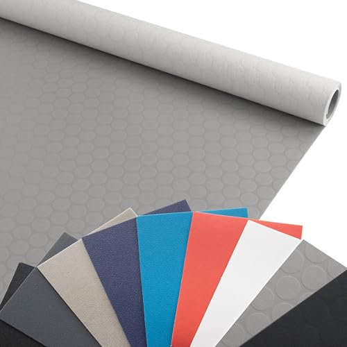 Primaflor PVC Bodenbelag Meterware - EXPOTOP, 2,00m x 2,50m, Uni Grau Spot, Messeboden, Vinyl-Boden für Küche, Wohn- und Badezimmer, Auslegware, Anti-Rutsch, Nicht Reflektierende Oberfläche