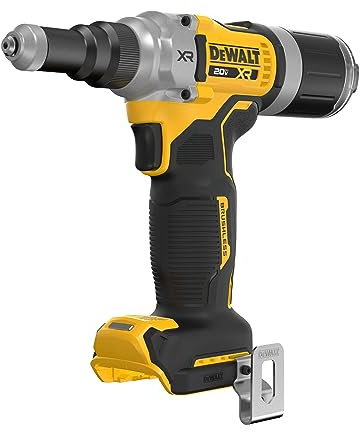 DEWALT 20V MAX XR Cordless Rivet Tool, 1/4, Bare Tool Only (DCF414B)