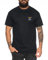 Ruffy T-Shirt Brodé Homme - Broderie Chemise Straw Hat One Pirate Piece Anime Luffy Zoro, Tasse:Noir, Taille:4XL
