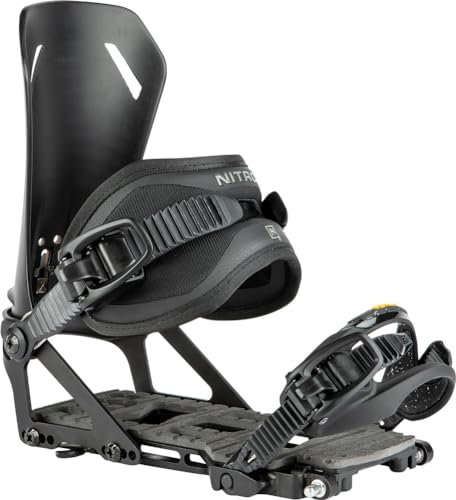 NITRO Herren Vertical ST SPLITBINDI Snowboard-Bindung, Black, L