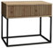 MARLE Nachttisch in Artisan Eiche Optik - Moderner Nachtschrank mit Schublade und schwarzem Metallgestell - 60 x 52 x 38,5 cm (B/H/T)