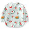 Nombear Wasserdichtes Ganzkörper Lätzchen für Baby mit Ärmeln für BLW, Beikost Baby Zubehör - Pflegeleichtes Lätzchen mit Ärmeln, Abwaschwares Ärmellätzchen, Babylatz mit Auffangschale