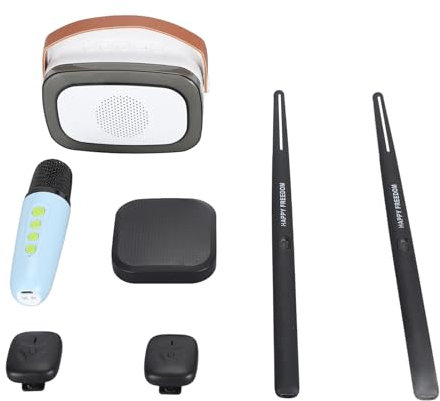 E-Drum-Set mit 3D-Bewegungserkennungstechnologie, Aeroband-Gitarre, Zuverlässiges Material, Tragbar für Erwachsene und, VR-Technologie, Unterstützung für Kleine