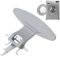 Kit Complet Poignée de Porte de Lave-Linge compatible avec LG, Réf, 3650EN3005, Matériau ABS Durable, Gris Élégant, Vérifiez la Compatibilité Modèle, Kit Complet 1 Pièce, Poignée de Porte Lave Linge