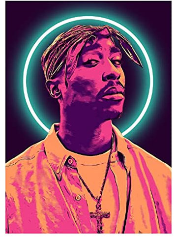 IGHSNZUH 1000-Teiliges Puzzle, Hip-Hop-Rap-Musik, Sänger, Star, Tupac, Bilder, Erwachsenenpuzzle, Kinderpuzzle, Holzpuzzle, Spielzeug, Diy-Set, Heimdekoration