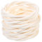 FUNOMOCYA 6St -Ring floraler Reifenring DIY Kranz Zubehör girlanden Weihnachten weinachts girlanden dekokranz Kranzrahmen selber Machen Traumfängerrahmen selber Machen Rattan Weiß