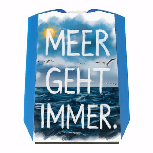 speecheese Meer geht Immer Parkscheibe Aquarell Design Motive voller Sehnsucht - Eiskratzer und mehr