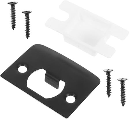 OSALADI Metal Deadbolt Strike Plate for Door Door Latch Striker Plate Installation