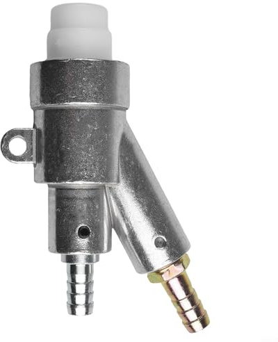 ZAMETTER Sabbiatrice ad aria da 6 mm/8 mm professionale in lega di alluminio sabbiatrice manuale automatica per sabbiatura con ugello in carburo di boro (C)