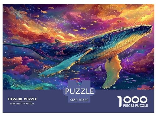 Puzzle Für Erwachsene 1000 Orca Puzzles Für Erwachsene Und Alter 14 Jahre Familienpuzzles Heimunterhaltung Meerestiere Spiele 70x50cm/1000pcs