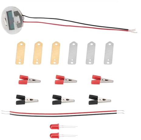 Funien Kartoffel-Strom-Experimentierspielzeug, 100% Nagelneu und von Hoher Qualität, Ideal für Unterhaltsames Lernen, Kommt mit Allem, was Zum Experimentieren mit Grüner Energie