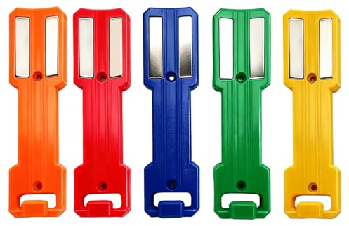 Porte-Bombes Aérosol Magnétique, 5x Rangement Murale Pour Outils | Support Mural À Bombes De Peinture Spray Pour Garage, Boîte À Outils, Sous-sol, Entrepôt 3,x10,48cm