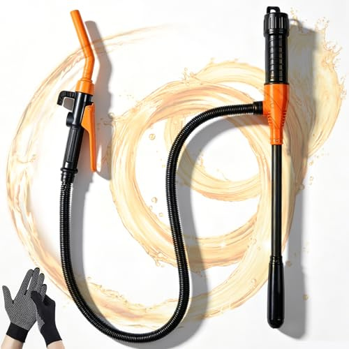 Pompa di trasferimento elettrica da 9,1 L/min (2,4 GPM), pompa di trasferimento liquidi, pompa a benzina per tanica, alimentata a batteria, pompa per tanica, pompa elettrica portatile per olio