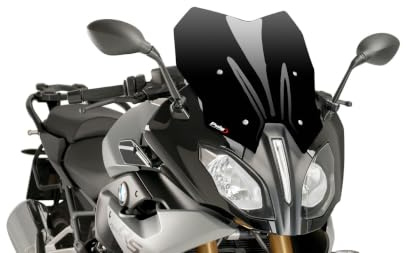 Puig 7616N Touring Windscreen improved wind protection, Black
