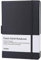 Notizbuch Liniert/Ruled Notebook - Lemome Hardcover Gefüttertes Notizbuch mit Tasche zum Schreiben in + Page Dividers Geschenke, Gebänderte, Große, Dickes Papier, Schwarz, 5.75 * 8.5 inch …
