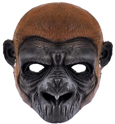 STOBOK Halloween Masken PU Schaum Affen Maske Vollgesichtsmaske