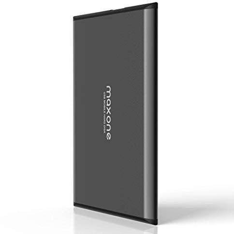 Maxone Externe Festplatte tragbare 2TB-2,5Zoll USB 3.0 Backups HDD Tragbare für TV,PC,Mac,MacBook, Chromebook, Wii u, Laptop,Desktop,Windows (2TB, Grey)