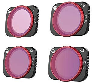 PGYTECH - DJI Mavic Air 2 - ND-PL Filterset (NDPL8,16,32,64), 5435