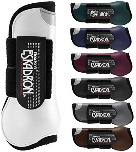 Eskadron 2er Set Gamaschen Flexisoft vorne, Größe:Full, Farbe:White