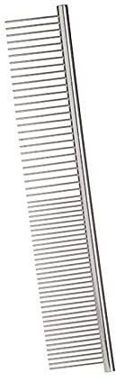 Andiker Stainless Steel Dog Comb Pet Grooming Brush Grooming Tools for Small Large Medium Animals Cats Horses (S)