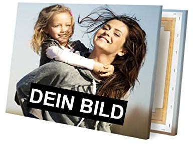 Foto-Leinwand selbst gestalten | Leinwandbild mit Foto personalisieren | 40 x 30 cm Querformat