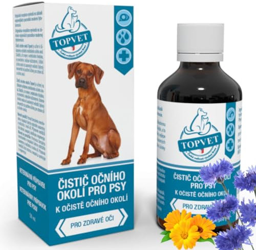 Augentrost - Euphrasia Augenpflege für Hunde - AUGENTROPFEN mit Borsäure - Augenreiniger für Hunde - lindern Augenjucken und Reizungen - Sichere und schonende Augenpflege 50 ml