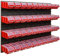 SimpleThing Lagersystem Werkstattregal | 117 x 78 cm | 40 stck. Box | Wandregal mit Stapelboxen - Wandplatten Extra Starke Schüttenregal Warkzeuglochwand Lagerregal Garage Regal (4)