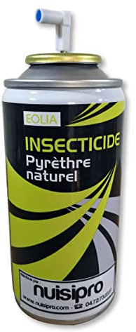 Spray anti insectes, spéciale textiles et tissus- Insecticide choc préventif - Anti tiques, anti puces, 150ml