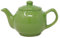UNIQUE HOME LIVING Brights Olive Green Porcelain Green Tea Coffee 2 Cup Teapot