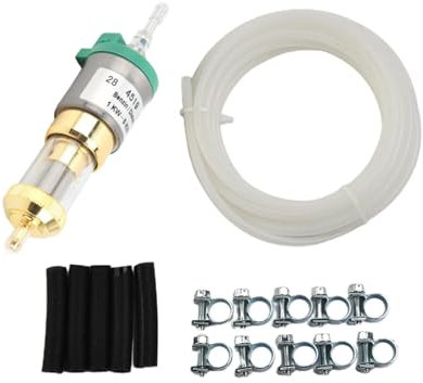 1 KW-5 KW Heizung Elektromagnetischer Impuls Heizölpumpe Schlauchschellen 22 Ml/28 Ml Für Standheizung Geringer Kraftstoffverbrauch Elektrisches Luftheizsystem Für Fahrzeuge Einfache