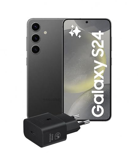 Samsung Galaxy S24 Smartphone AI, Caricatore incluso, Display 6.2'' FHD+ Dynamic AMOLED 2X, Fotocamera 50MP, RAM 8GB, 128GB, 4.000 mAh, Onyx Black [Versione italiana]