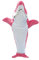 Pinkrin Shark Blanket, Hai Decke Erwachsene zum Anziehen, Flanell Haidecke-Super Weich und Gemütlich, Süß Hai Kostüm Ideal als Geschenk