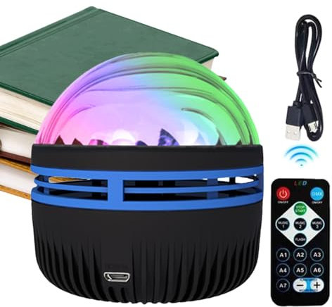 Northern Lights Projector for Bedroom 14 Light Effects Remote Control Projector Light USB Led Galaxy Projector Night Light Projection Projector Night Light Decor for Ceiling Walls