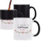 Planetee Tasse Magique Coiffeuse au Top Femme | Mug qui change couleur avec la chaleur | Idée Cadeau Collègue Travail Retraite