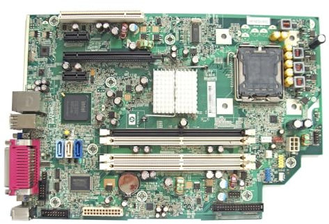 Placa Base para 437793-001 Compatible con HP DC7800 SFF Intel Q35, Socket LGA775, 8 GB RAM, 4X DDR2, 3xSATA, 2xPCI-Ex1, 1xPCI, mATX Reacondicionado