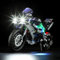 LIGHTAILING Licht-Set Für Lego-42170 Kawasaki Ninja H2R Motorrad - Led-Beleuchtungsset Kompatibel Mit Lego Bausteinen Modell - Modell Set Nicht Enthalten