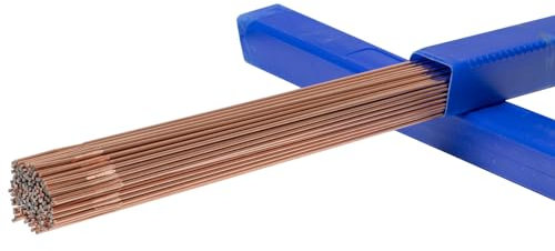 Generisch WSG2 1.5125 1 kg Steel Welding Rods / Welding Rod Length 1000 mm Diameter 2.4 mm