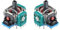 Ersatz-Joystick-Thumbstick, Doppelpack, kompatibel mit Xbox One / PS4 / PS5 Controller
